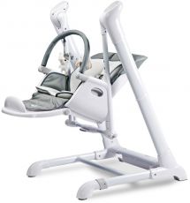 Дитячий стільчик для годування Caretero Indigo Grey